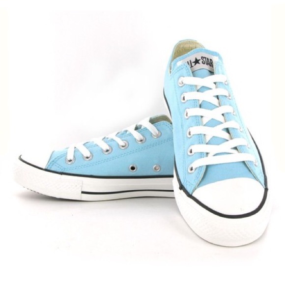 converse baby blue high tops